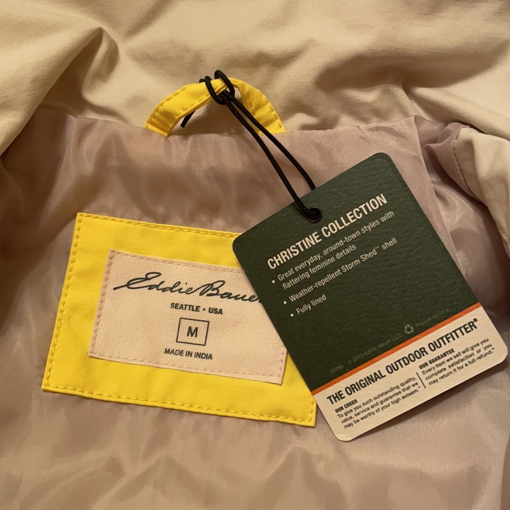 NWT Eddie Bauer Trench Cost - Picture 5 of 6